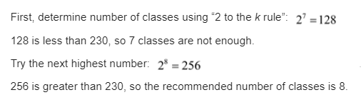 A set of data consists of 230 observations between $235 and $567. What ...