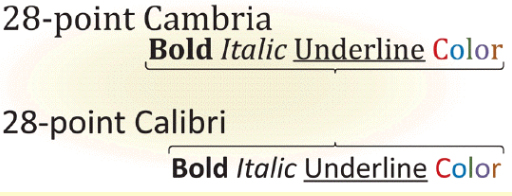 formatting-emphasis-such-as-bold-italic-and-underline-is-referred-to-as-sciemce